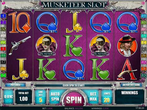 Musketeer Slot  игровой автомат iSoftBet